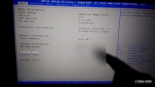 Melakukan Update BIOS Version 210 Pada Laptop Asus N550JK