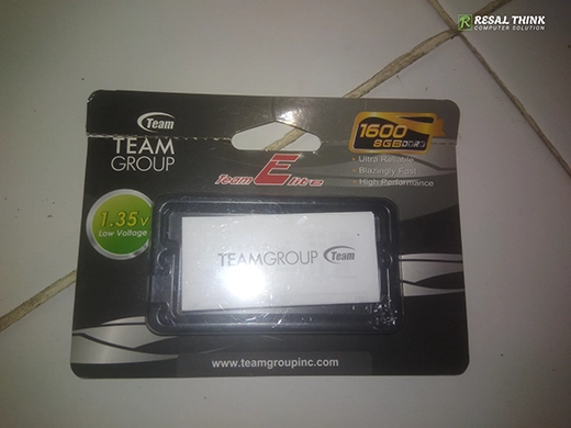 Melakukan Penambahan RAM 8GB Team Elite Laptop Asus N550JK Resal Think