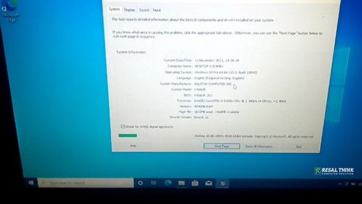 Melakukan Instal Ulang Windows 10 pada Laptop Asus Vivobook X456UR