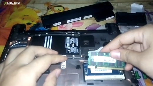 Melakukan Penambahan RAM dan Penggantian HDD pada Netbook HP Mini 110-3000